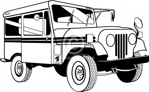 Postal Jeep 01