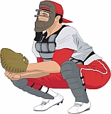 Baseball Catcher 01