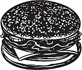 Hamburger Sandwich 01