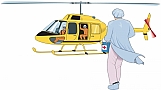 Helicopter Organ Transport 01